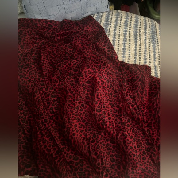 Fuzzy animal print pants tunnel vision 5x - Picture 5 of 7